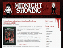 Tablet Screenshot of midnightshowing.com